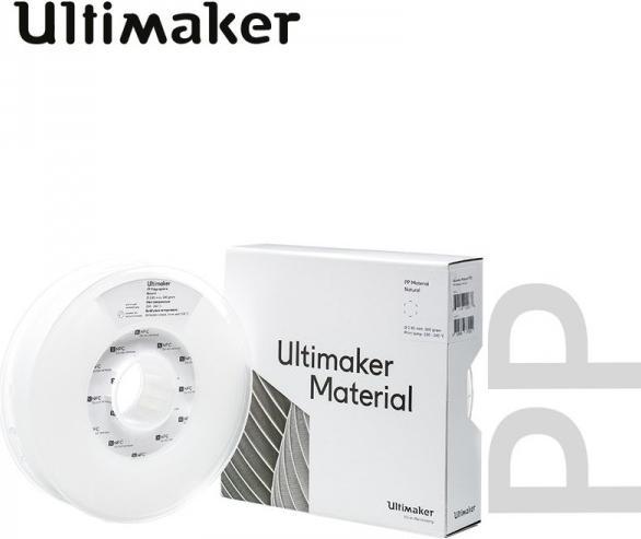 Immagine prodotto Ultimaker 3 Filamento PP (PP, 2.85 mm, 500 g, Trasparente)