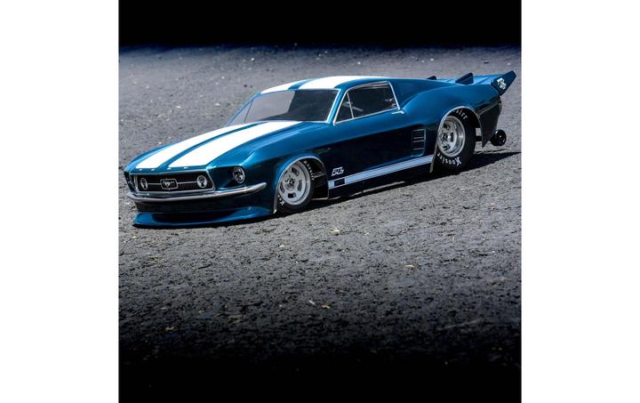 Produktbild Proline Karosserie Ford Mustang 1967 Drag unlackiert, 1:10