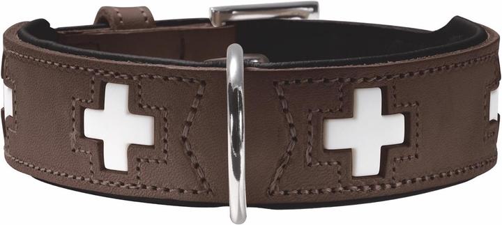 Hunter Halsband Swiss Echtleder (47, 48, 49, 50, 52, 54, Hund, Hundesport)