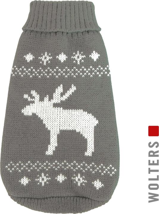 Actual product image Wolters Knitted sweater moose for dogs- (Dog jumper)
