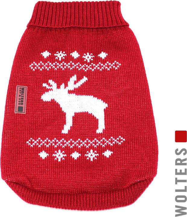 Produktbild Wolters Strickpullover Elch für Hunde- (50, Hundepullover)