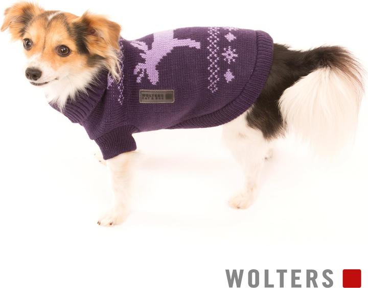 Actual product image Wolters Knitted sweater moose for dogs- (Dog jumper)
