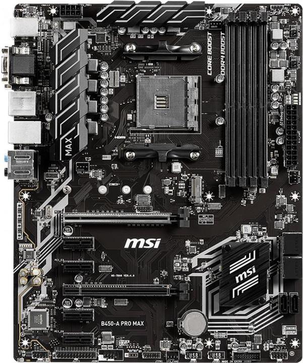 Produktbild MSI B450-A PRO MAX (AM4, AMD B450, ATX)