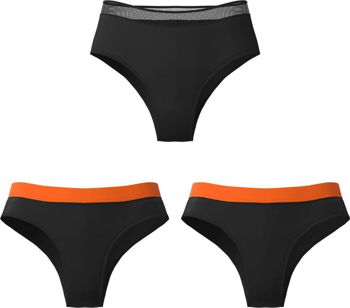 Immagine prodotto Weekiss Set mestruale leggero - biancheria intima mestruale, biancheria intima mestruale, mutandine (XXL)