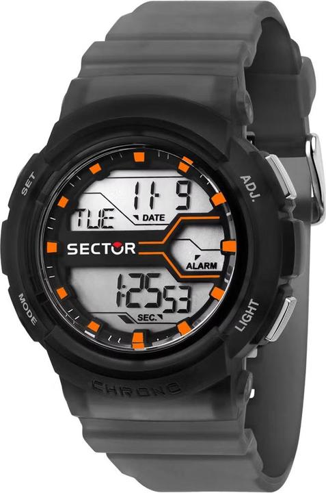 Immagine prodotto Sector R3251547001 EX-39 Orologio digitale da uomo 44mm 10ATM (Orologio digitale, 44 mm)