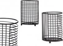Actual product image Kinvara black metal utensil holder