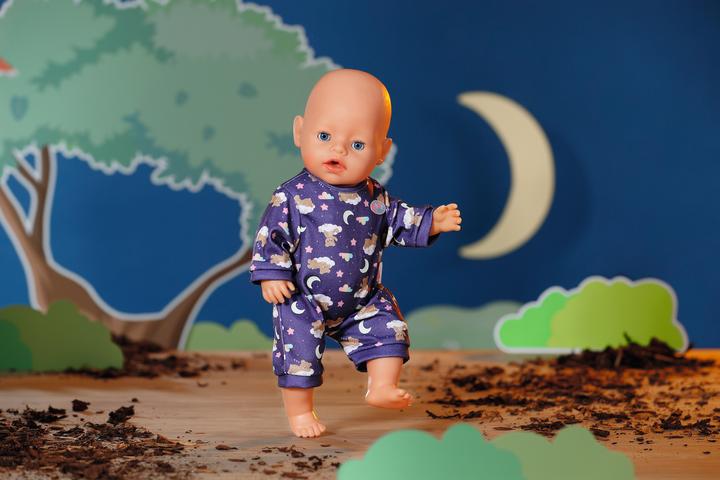 Actual product image Zapf Creation BABY born Teddy pyjamas Glow in the Dark
