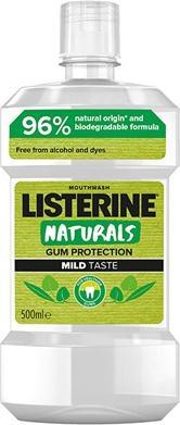 Listerine Naturals Gum Protection Mild Taste Mouthwash (500 ml, Mundwasser)