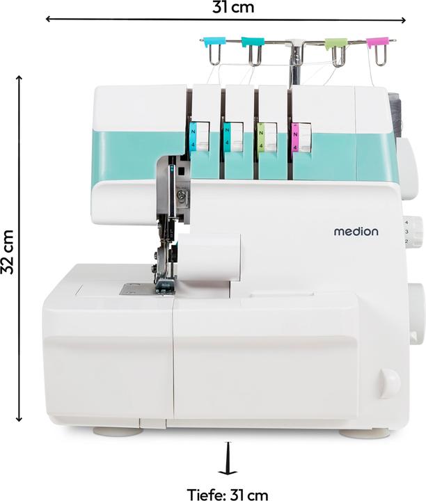 Produktbild Medion Nähmaschine Life Overlock SO90