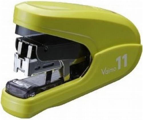 Max Stapler Vaimo 11 lemon yellow, flat stapler (32 Sheets)