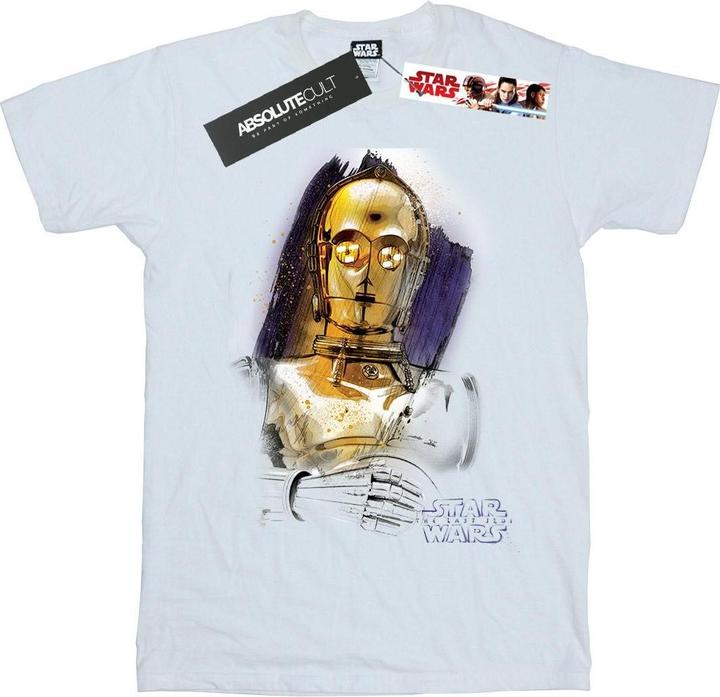 Produktbild Star Wars The Last Jedi C3PO Brushed TShirt (S)