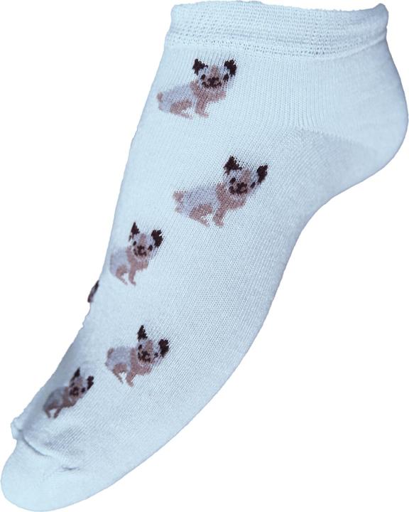 Actual product image Simply Essentials Womens/Ladies Bamboo Trainer Socks (Pack Of 3) (pack of 3, 37 - 42)