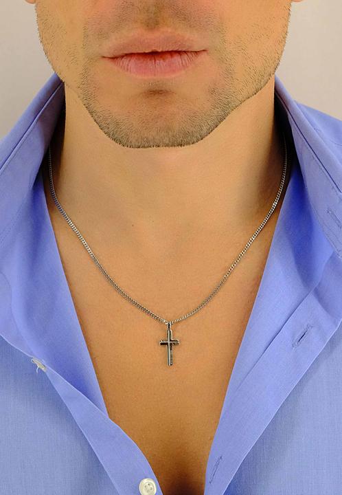 Produktbild Muau Kreuz (750/18K Weissgold)