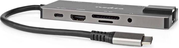 Immagine prodotto Nedis CCBW64775AT02 Adattatore USB USB 3.2 Gen 1 Jack USB-C™ Uscita HDMI™ / Jack RJ45 / SD / 2X U (USB-C, 10 Porti)