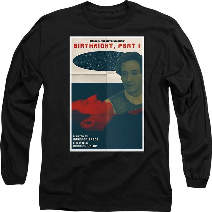 Actual product image Unisex Adult The Next Generation Season 6 Episode 16 T-Shirt (L)