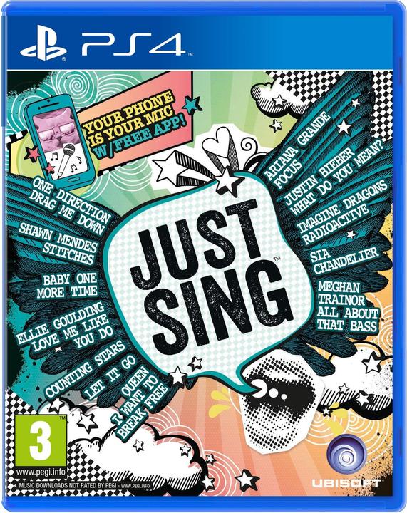 Produktbild Ubisoft Just Sing (PS4)