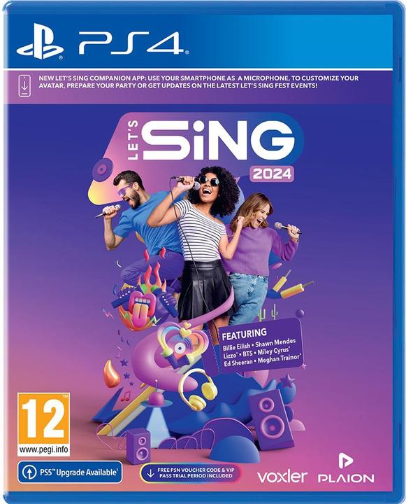 Immagine prodotto Ravenscourt Let's Sing 2024 (PS4, EN)