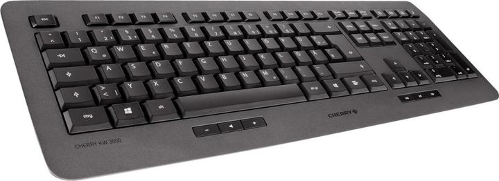 Actual product image CHERRY TAS KW 3000 Wireless EU layout black (Eng. Int., Cable)