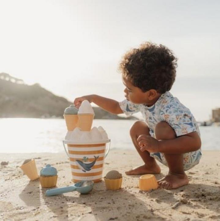 Image du produit Little Dutch Ice Cream Bucket Set Ocean Dreams Blau