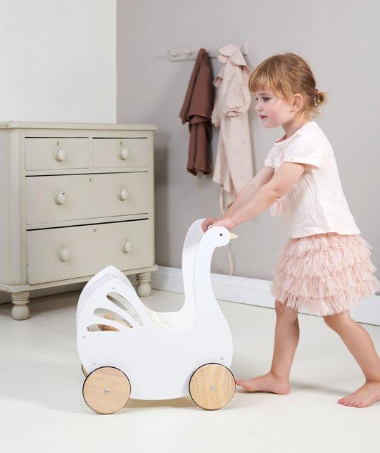 Immagine prodotto Tender Leaf Toys Carrozzina per bambole Swan
