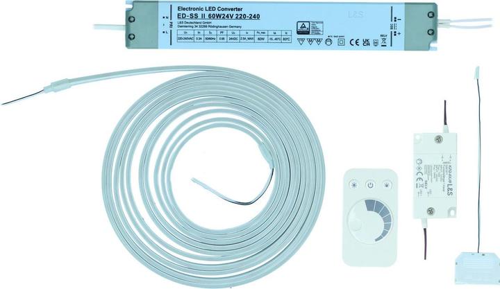 Image du produit L&S Jeu complet bande LED Octopus 24 V (Blanc neutre, 720 cm, Intérieur)