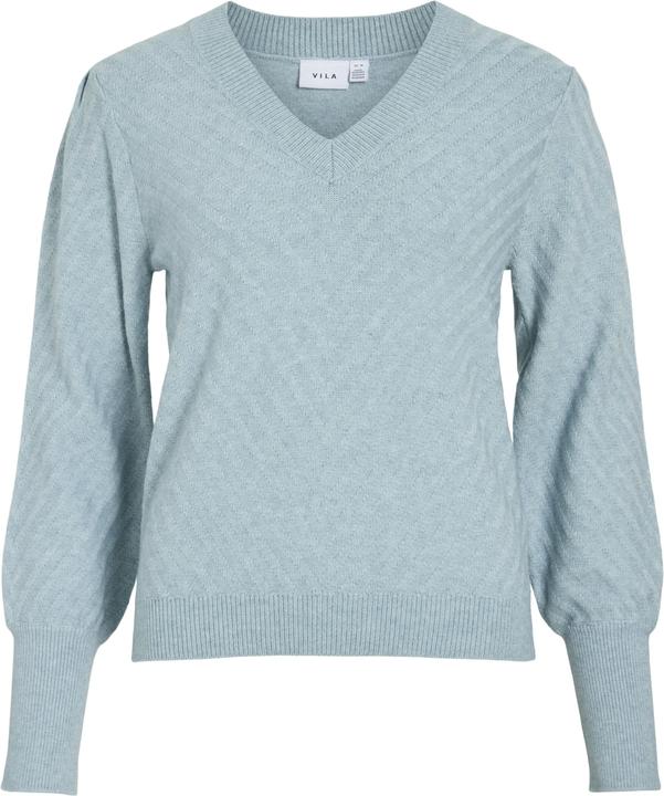 Vila V-Ausschnitt Strickpullover