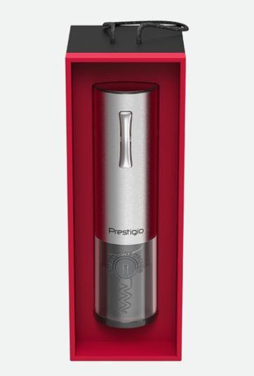 Immagine prodotto Prestigio Set di apribottiglie elettrici Nemi (Cavatappi elettrico)