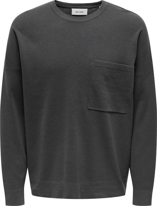 Produktbild Only & Sons Onslamai Ovz 12 Ls Pocket Crew Knit (XXL)