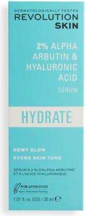 Produktbild Revolution Skincare Hydrate 2% Alpha Arbutin & Hyaluronic Acid Serum (30 ml)