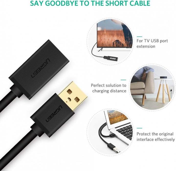 Produktbild Ugreen USB A—Usb A (1 m, USB 3.0)