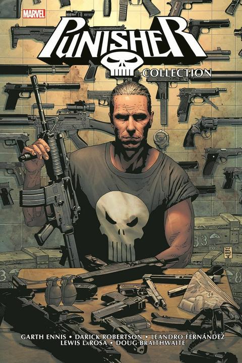 Image du produit Panini Punisher Collection von Garth Ennis (Allemand, Darick Robertson, Leandro Fernandez, Lewis Larosa, Garth Ennis, Doug Braithwaite, 2022)