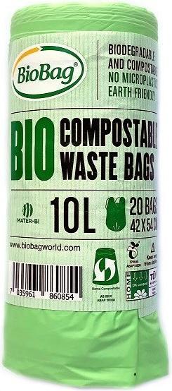 Biobag International Bio- Und Mischmüllbeutel (20 x, 10 l)