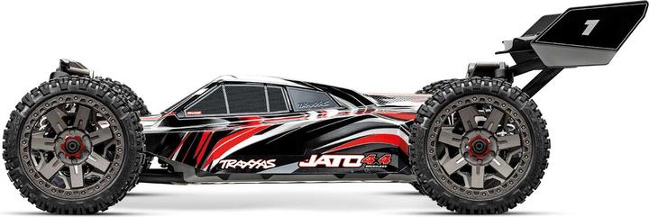 Produktbild Traxxas JATO 4x4 BL2S Brushless rot 1/8 RTR, HD-Teile, ohne Akku/Lader (RTR Ready-to-Run)