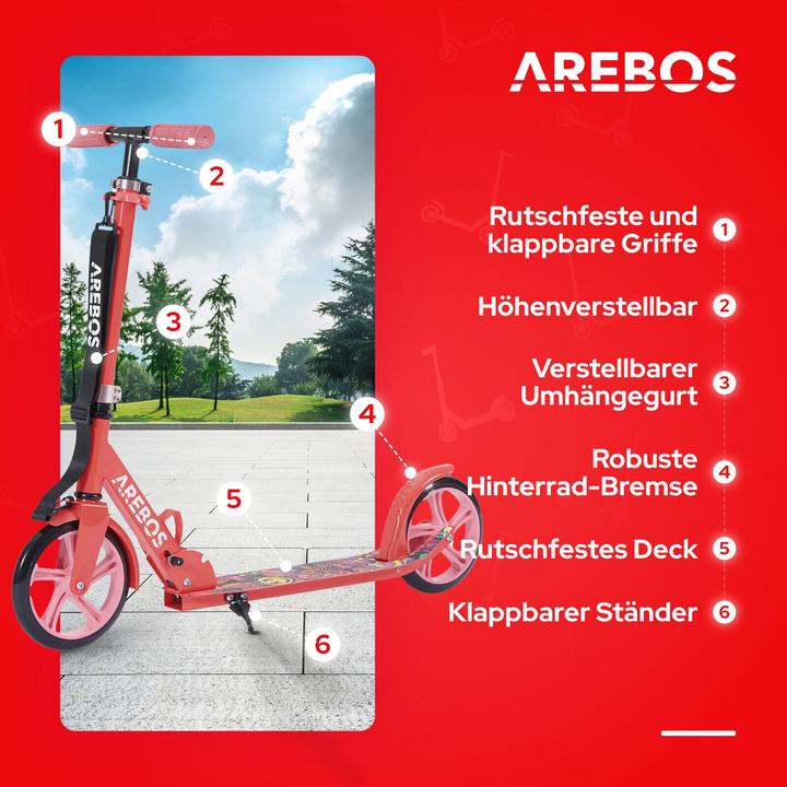 Image du produit Arebos Tretroller