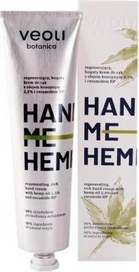 Produktbild Veoli Botanica Hand Me Hanf Regenerierende Handcreme mit Hanföl und Ceramid Np 75ml (75 ml)