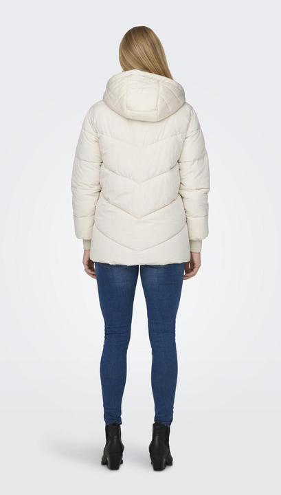 Actual product image Only Maternity Hooded Maternity quilted jacket Quilted coat (M)