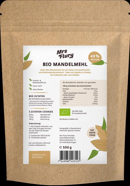Mrs Flury Bio Mandel Protein (500 g)