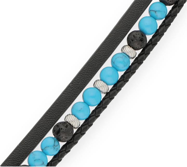 Actual product image Phebus coolness (19 cm, Stainless steel/leather)