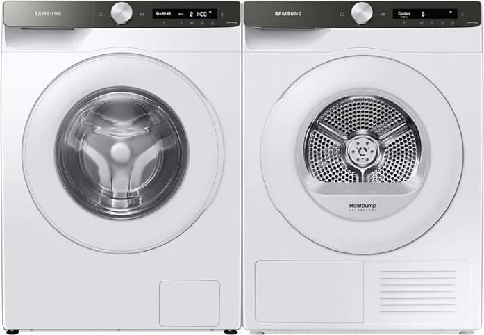 Produktbild Samsung DV80T5220TT Wärmepumpen-Wäschetrockner (8 kg, Links)