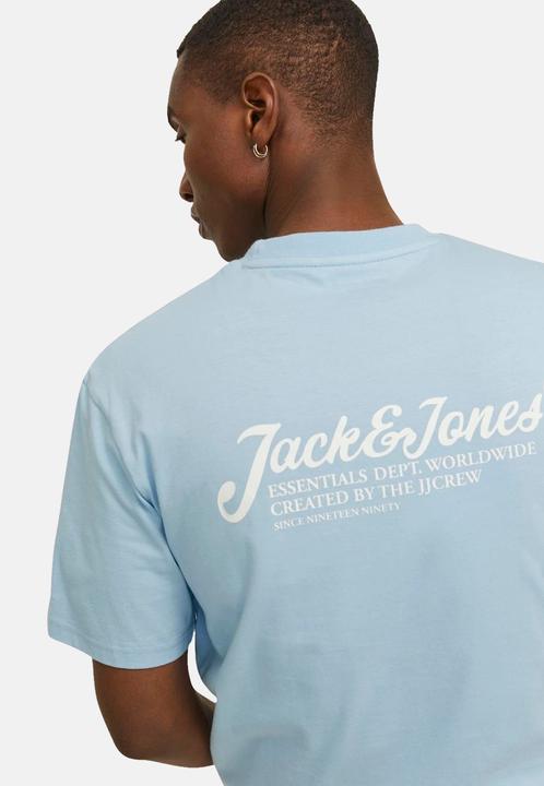 Actual product image Jack & Jones Back print round neck T-shirt T-shirt (L)