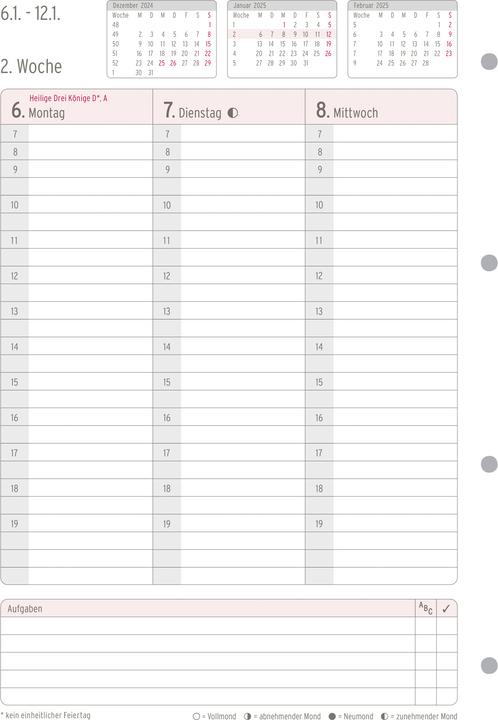 Produktbild Chronoplan Wochenplan (A4, Deutsch)