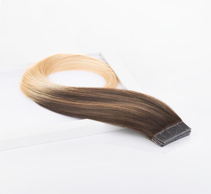 Image du produit Seiseta Classic Keratin Fusion Lisse Ombré 1B Ombre Noir-Argent 40/45 cm (1B Ombre noir-argent, 45 cm)