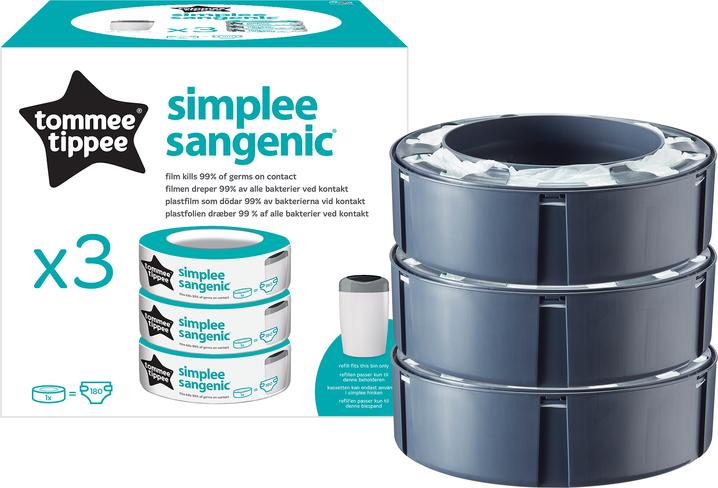Produktbild Sangenic Simplee Nachfüllkassetten (3 x)
