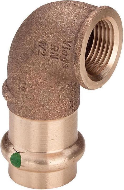 Produktbild Viega Elbow 22mm x IG 3/4 "SANPRESS with SC-CONTUR - 283711 (Winkelverbindung)