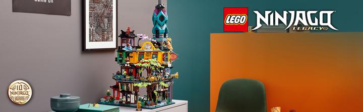 Actual product image LEGO Die Gärten von NINJAGO City (71741, LEGO Ninjago, LEGO Rare Sets)