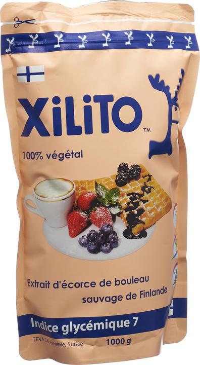 Produktbild Xilito Birkenrindenextrakt Plv wild von Finnland 1 kg (1000 g)