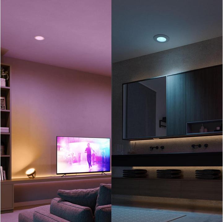 Produktbild Philips Hue White & Color Ambiance Slim Recessed (650 lm)