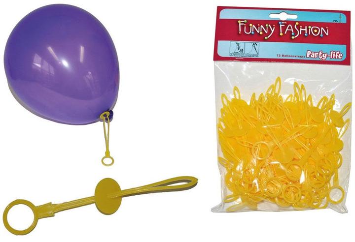 Produktbild Espa Ballonverschlüsse Straps für Luftballons 72 Stück gelb (72 x)