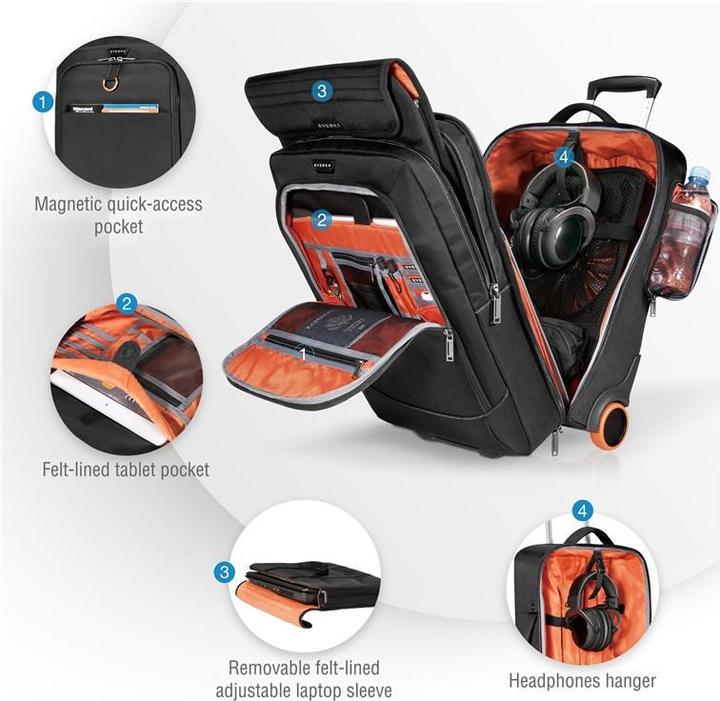 Produktbild Everki TITAN Trolley 18.4" (35 l, Handgepäck (bis 50l))