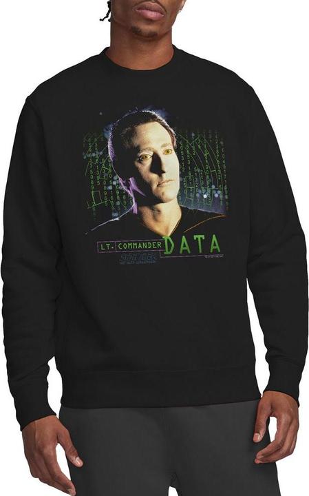 Actual product image Unisex Adult Data Sweatshirt (L)